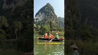 Incredible boat tour in Ninh Binh #shorts