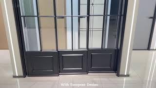 【Instime】Aluminium Doors Windows Aluminum Alloy Tempered Glass Sliding Stacking Door