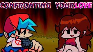 Confronting YourLOVE (Confronting Yourself But BF And GF Sing It) | FNF COVER