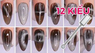 12 Cách Sử Dụng Nam Châm Mắt Mèo Kim Cương - ANALIA Nails