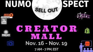 NumoSpect Media World Wide Creator Mall Sell Out! Day 1; Phase 1