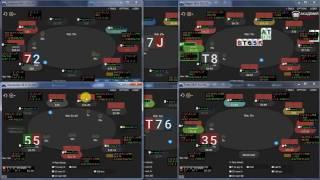 Никита "NickBUD" играет Cash 9max NL20 на 888 Покер (Покер ВОДы)
