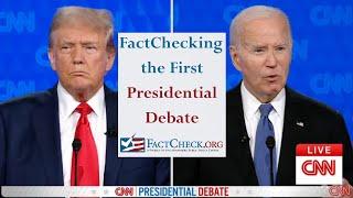 FactChecking the First Presidential Debate