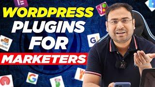 Top Wordpress Plugins for Digital Marketers | WordPress Course | #13