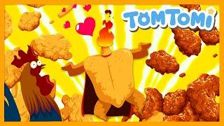 The Chicken Song | Fried Chicken | Kids Food Song | TOMTOMI