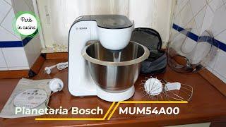 Planetaria Bosch MUM54A00 Recensione dopo 6 mesi di utilizzo (SUB ENG-FRA-ESP-GER)