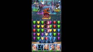 Empires and puzzles - 900+ difference in team power. Going blue.
