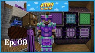 ATM9 to the Sky Ep09 - Polonium and Botania Automations