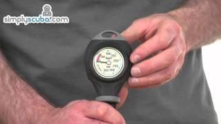 Mares Mission 1 Pressure Gauge-www.simplyscuba.com