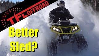2019 Can-Am Outlander Backcountry Review: Is an ATV With Tracks More Fun Than a Sled?