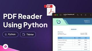 How to Create PDF Viewer App Using Python | Python Tkinter | How To Read PDF Files in Python