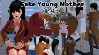 Fake young mother (Part 3) | Sad Story | Sakura School Simulator