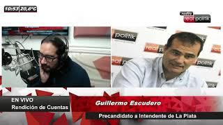 Guillermo Escudero, sobre la unidad del peronismo en La Plata: "Bienvenida sea Lorena Riesgo"