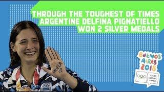 Delfina Pignatiello: winning medals despite tough times!