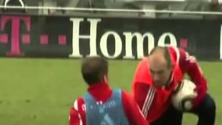 ROBBEN VS PHILIP LAHM FIGHT