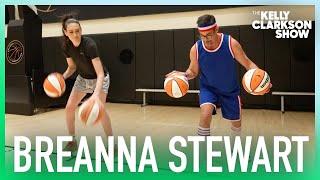 Olympic Athlete Breanna Stewart Trains Lawrence In Basketball | Chasing Gold