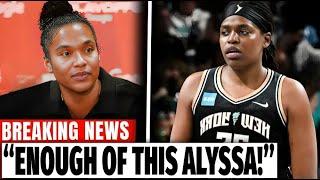 ALYSSA THOMAS CALLED OUT BY JONQUEL JONES FOR BULLYING CAITLIN CLARK AND HER FANS!