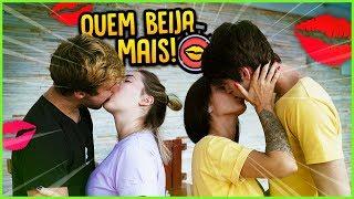 QUEM BEIJAR POR ÚLTIMO PERDE!! (QUEM BEIJA MAIS TEMPO) [ REZENDE EVIL ]