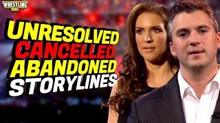 Unresolved, Cancelled & Abandoned Wrestling Storylines