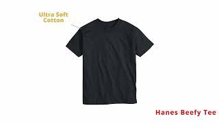 Hanes Beefy-T - Setting The Standard for 45 Years