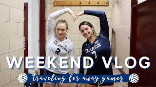 traveling for away volleyball games | VLOG