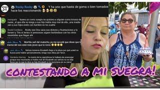 VEREMOS QUE DICE MI SUEGRA Y SUS SUSCRIPTORES EN ESTE VIDEO OJO 