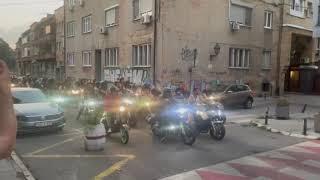 Tuzla: Narodno pozorište - Defile, Bike fest Panonika 2024