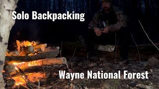 Solo Backpacking Wayne National Forest Ohio | Scenic River Trail and Greenwood Trail