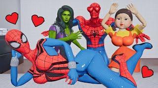 Hulk x Spider Man Good Story in Granny House | Funny Horror Animation