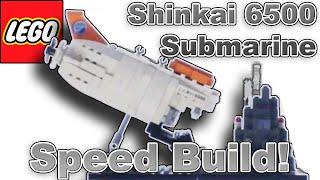 Speed Build: LEGO IDEAS Shinkai 6500 Submarine | CUUSOO 21100