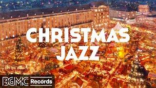 CHRISTMAS JAZZ: Warm Christmas Instrumental Cover Songs  4K Cozy Sweet Ambience for Relaxing