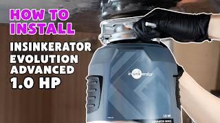 How to install InSinkErator EVOLUTION Advanced 1 HP - Shouldit Garbage Disposal Series