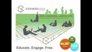 CourseSites: A Platform for Open Courses and MOOC Initiatives