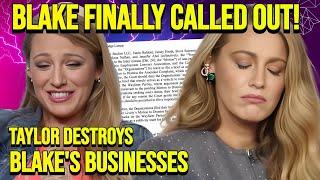 Blake Lively FINALLY CALLED OUT for BADGERING the Court, Her Business TANKS After Taylor Extortion