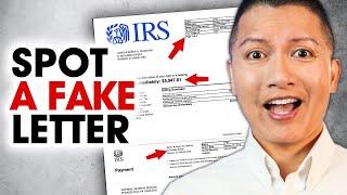 How to Spot a Fake IRS Letter | With Real Examples