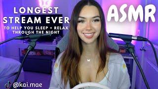 ASMR  Longest Stream Ever to Help You Sleep + Relax Through the Night (Twitch VOD)