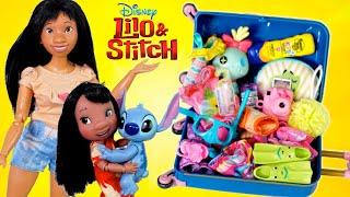Lilo & Stich Barbie Dolls Packing for Vacation