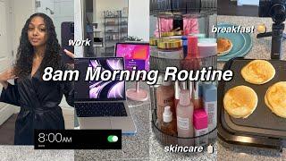 PRODUCTIVE Morning Routine in my New Apartment *GRWM, journaling, skincare, cleaning* | LexiVee