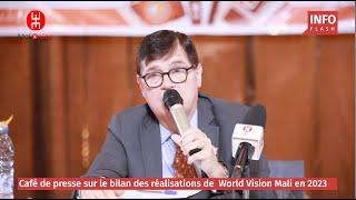 CAFÉ DE PRESSE SUR LE BILAN DES RÉALISATIONS DE WORLD VISION MALI EN 2023