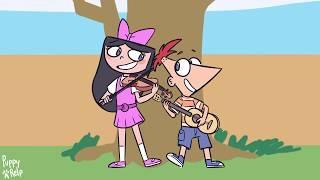 The Jam Song II Phineas and Ferb animatic (Phinbella)