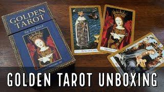 The Golden Tarot By Kat Black Unboxing