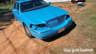 True Gritt Customs Lincoln town car outrageous paint job