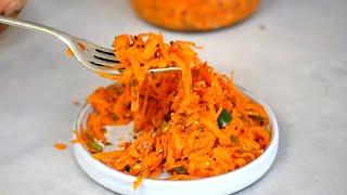 Fermented Carrot Pickle | Traditional Recipe from India