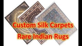 Our own Custom Indian Silk Rugs - Persian & Indian Carpet Fusion