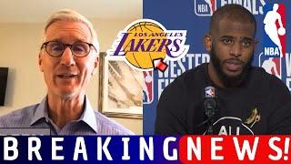 MY GOODNESS! IT JUST HAPPENED! CHRIS PAUL ANNOUNCED AT LAKERS! SHOCKED THE NBA! LAKERS NEWS!