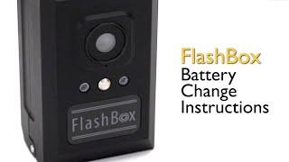 FlashBox, by CyberLock, Battery Replacement Instructions