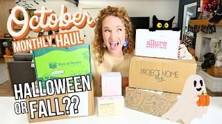 Monthly Subscription Box Haul for October 2024