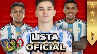  LISTA OFICIAL DE ARGENTINA PARA LOS JUEGOS OLÍMPICOS PARÍS 2024