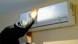 AIR CONDITIONER DETAIL INSTALL |SPLIT DUCTLESS AC HEATING INVERTER,MINI PUMP SYSTEM SETUP,DIY HOW TO