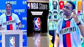 I found the NBA store Philippines in MOA